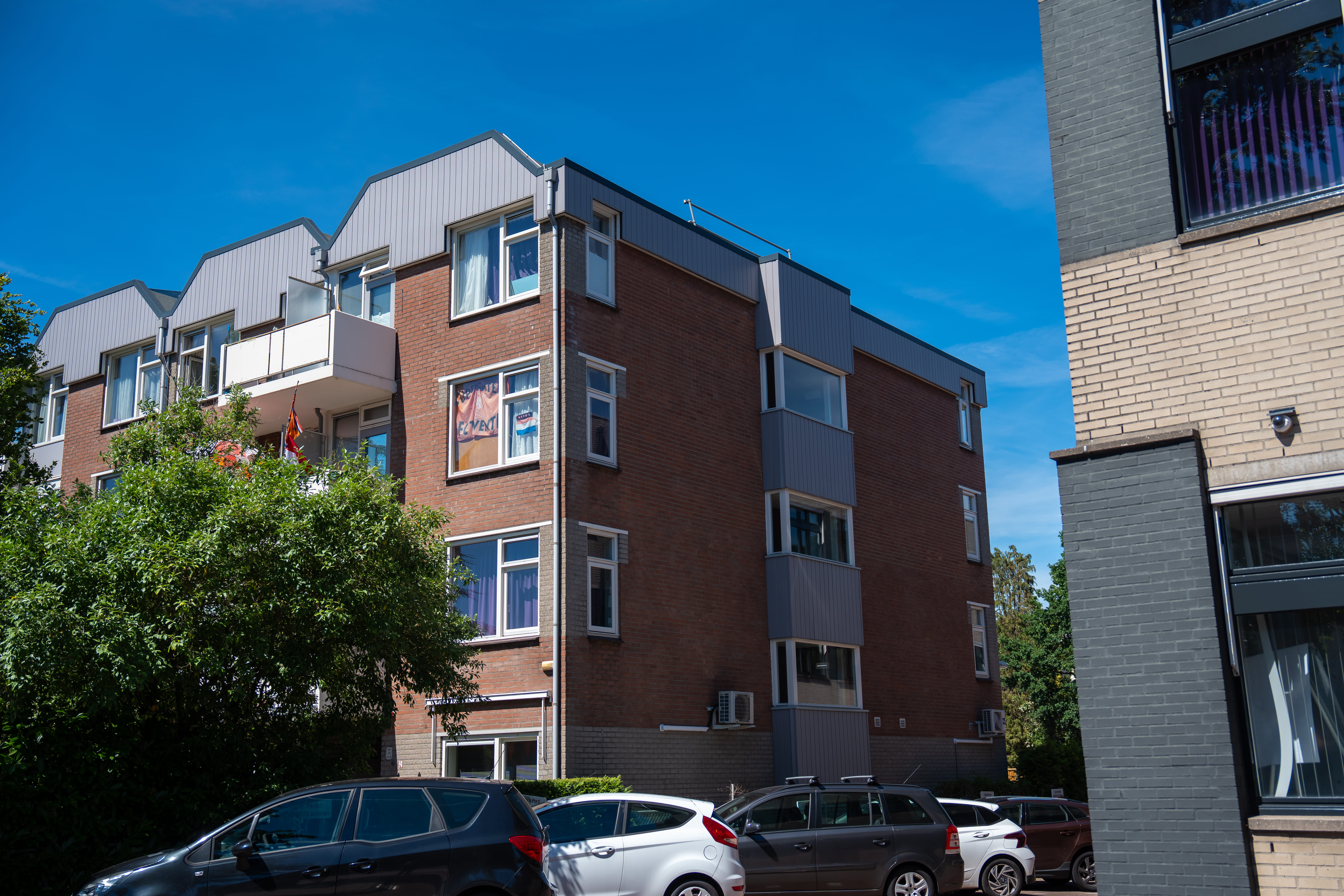 sfeerfoto van appartementencomplex in enschede